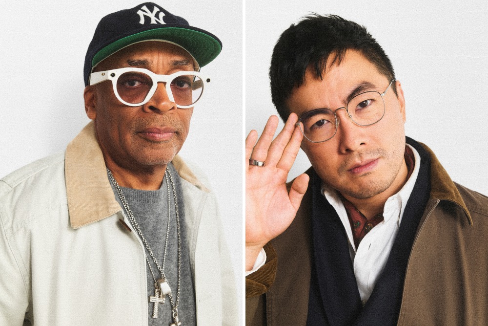 Image from linked report: Spike Lee, Bowen Yang, Amandla Stenberg, Dave Franco and Chance the Rapper Front J.Crew’s 40th Anniversary Barn Jacket Campaign