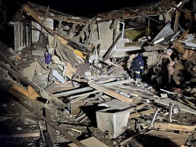 Image from linked report: Russia pounds the Kyiv region, killing 4 and targeting the power grid
