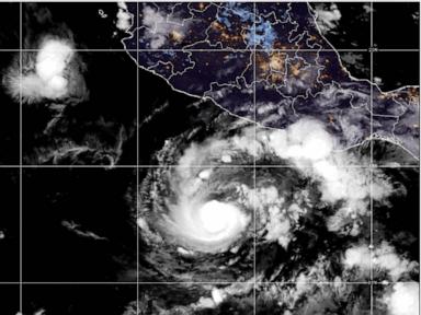 Image from linked report: Trudy strengthens to a hurricane as system nears Mexico’s coast with storm expected