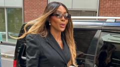 Source-feed image associated with Naomi Campbell blames lawyer for 'fraud and deception' at charity ban appeal