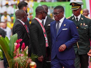 Source-feed image associated with Equatorial Guinea government resigns after missing targets, vice president says