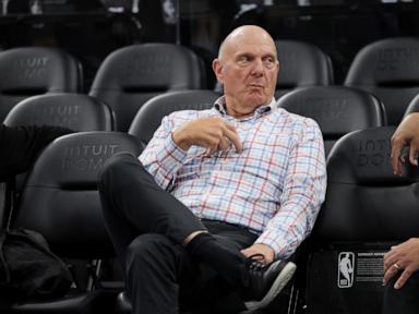 Source-feed image associated with Steve Ballmer backs down on NBA punishment, apologizes as Clippers accept $30M fine