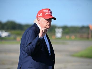 Source-feed image associated with Trump floats renaming New Mexico 'New America'