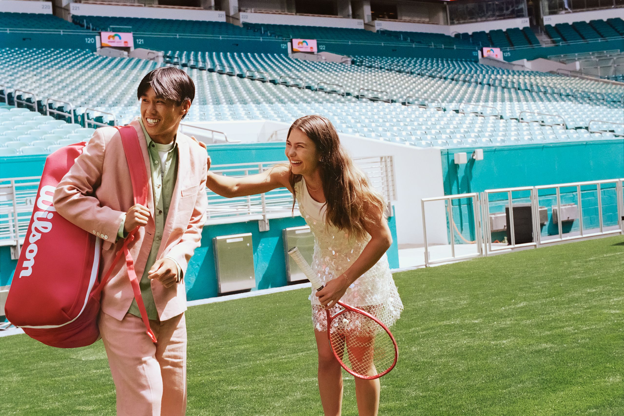 Source-feed image associated with Next Up, Wimbledon: Checking In With America’s Fast-Rising Tennis Stars Iva Jovic And Leaner Tien