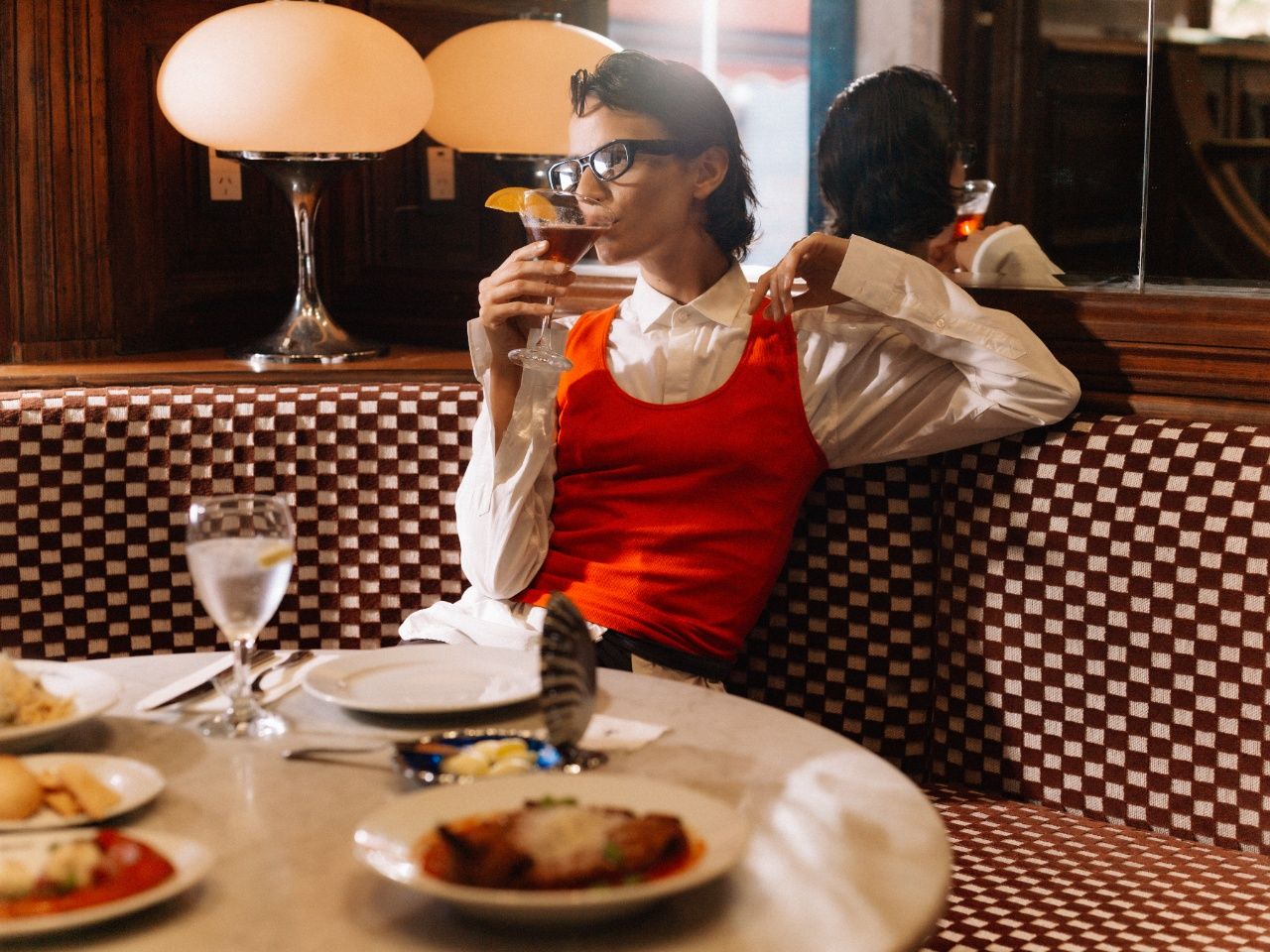 Image from linked report: 10 Designers, Models, and Friends of Vogue Share Their Favorite Restaurants in Milan