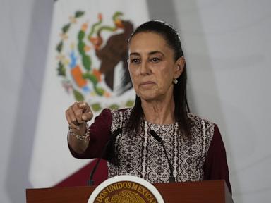 Source-feed image associated with Mexico's president to attend World Cup final at Trump's invitation