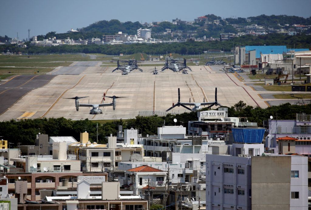 Image from linked report: Marine's murder charge in Japan fuels local debate over U.S. military presence