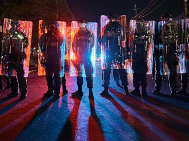 Source-feed image associated with Newark mayor imposes curfew around Delaney Hall after clashes over immigration detention center