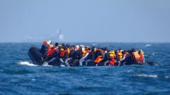 Source-feed image associated with Four people die trying to cross Channel in small boats