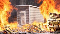 Source-feed image associated with She watched a wildfire destroy her town, so she's building fire-proof bunkers
