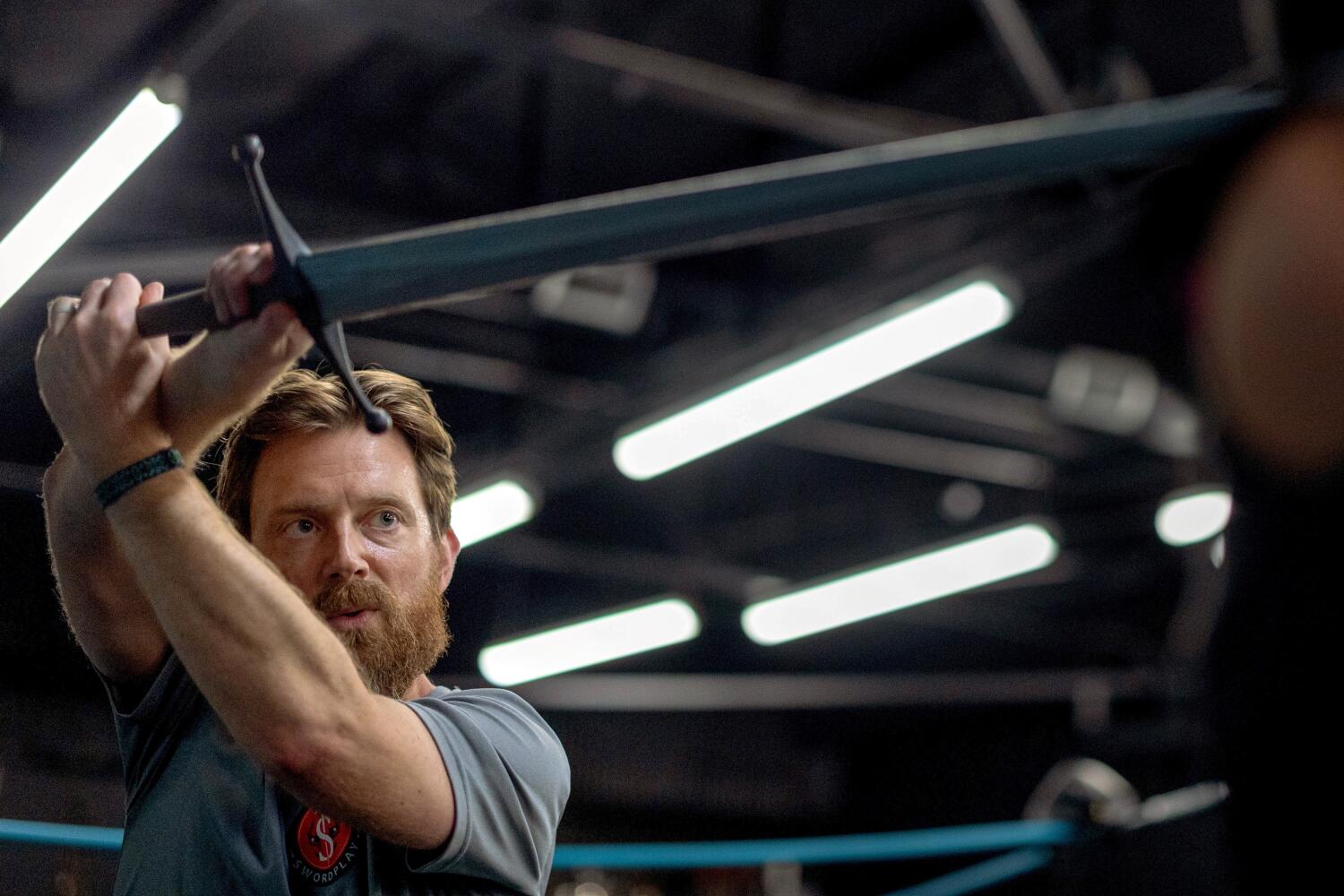 Source-feed image associated with Getting ripped 'Odyssey'-style at this L.A. sword-fighting destination