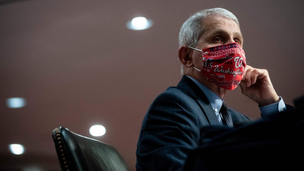 Source-feed image associated with Anthony Fauci’s pandemic-era diary entries