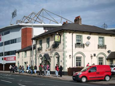 Image from linked report: Cheers! Wrexham's celebrity owners buy 'The Turf' pub that's adjacent to the club's stadium