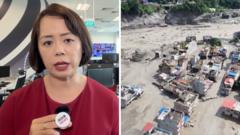 Source-feed image associated with Watch: How the collapse of a glacier caused such devastation