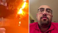 Source-feed image associated with US man struck by lightning describes 'horrific' experience