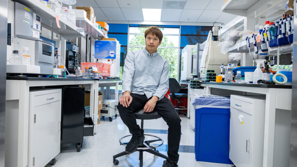 Source-feed image associated with STAT+: He grew up near Boston, went to Harvard, and worked at MIT. Why did he found his startup in California?