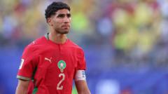 Source-feed image associated with Morocco captain Achraf Hakimi to stand trial for rape