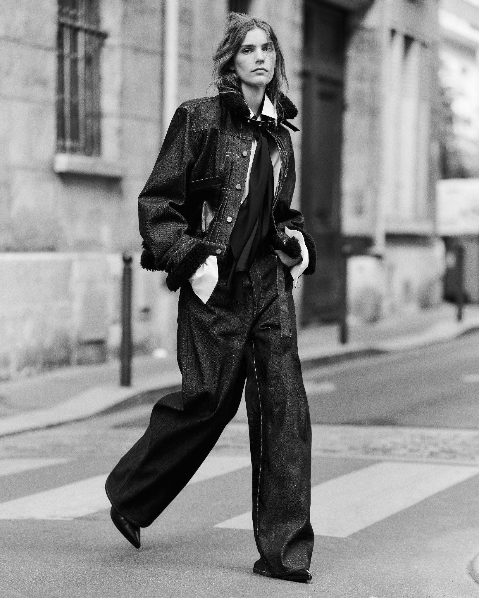 Image from linked report: For Their Third Collaboration, Levi’s and Sacai Push the Proportions of Denim