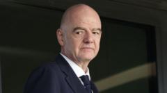 Image from linked report: Infantino says he is open to talks over Fifa reform