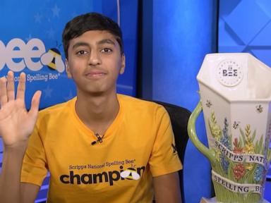 Source-feed image associated with WATCH: 2026 Scripps National Spelling Bee winner live on ‘GMA’