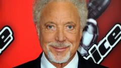Source-feed image associated with 'I didn't want to leave The Voice', says Sir Tom Jones