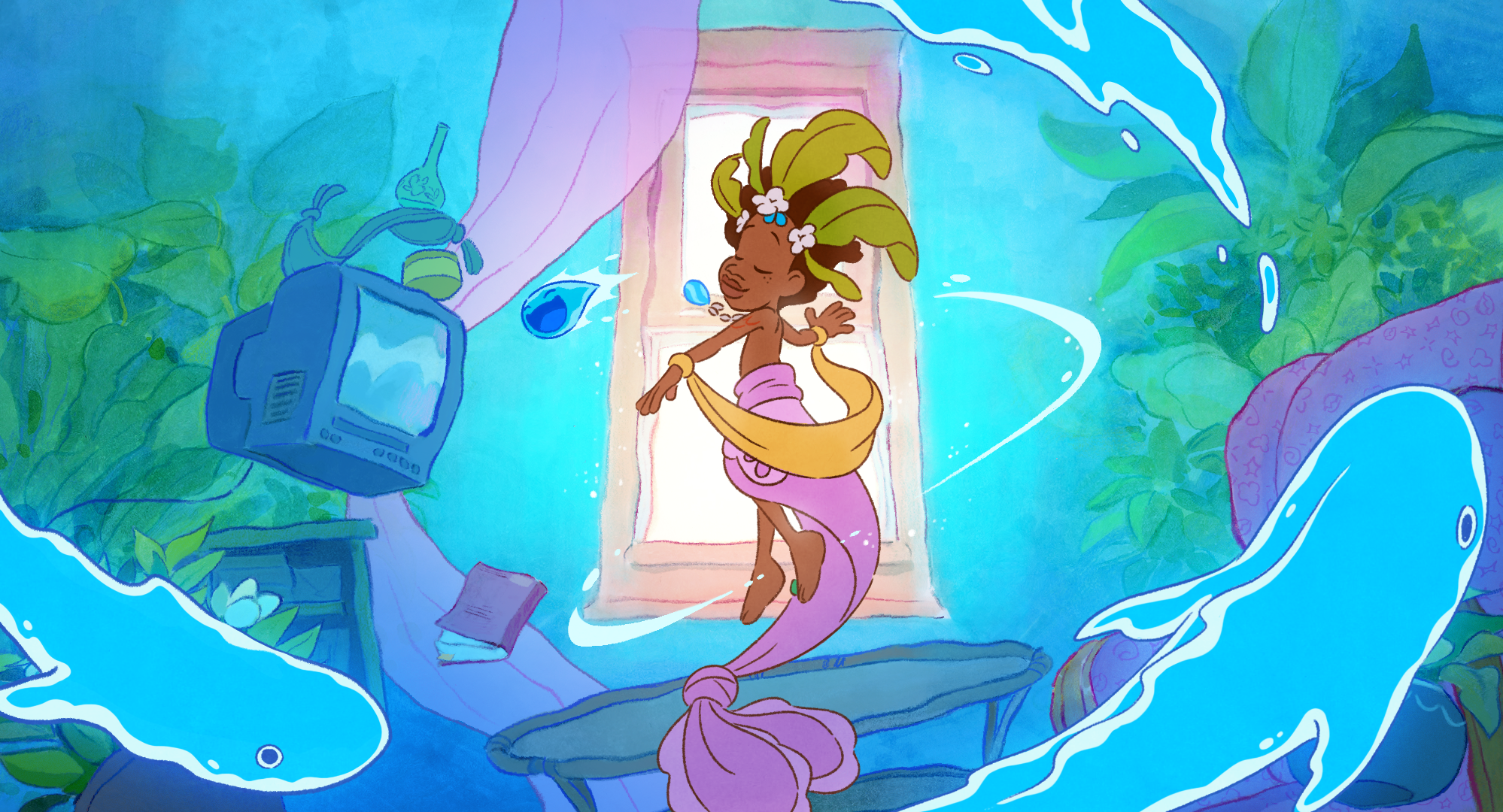 Source-feed image associated with ‘Julián’ Review: A Mermaid-Loving Dominican American Boy Finds Acceptance in a Vibrant Animated Delight