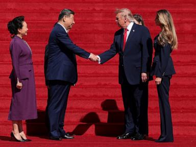 Image from linked report: Trump-Xi takeaways: If there were takeaways, Trump's not sharing them