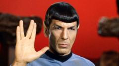 Source-feed image associated with Fans aim for Vulcan salute record on Star Trek Day