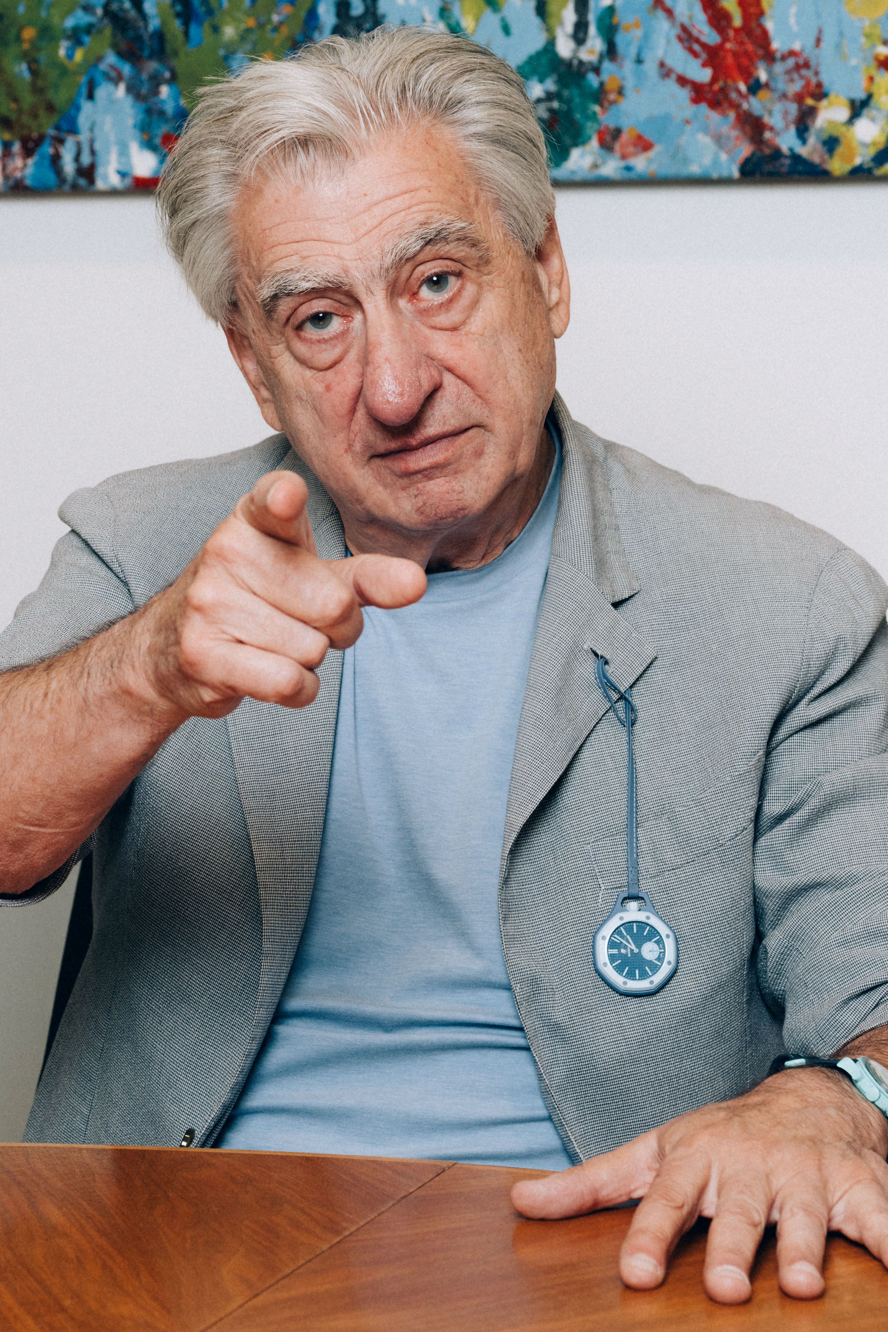 Source-feed image associated with Swatch CEO Nick Hayek Addresses That Crazy Royal Pop Rollout