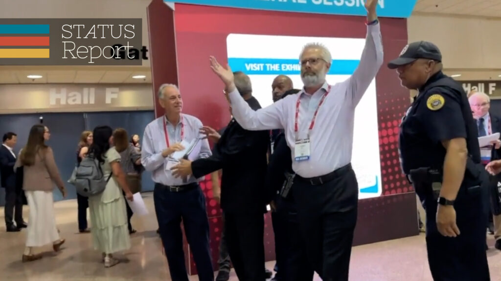 Source-feed image associated with How a diabetes conference sparked a controversy