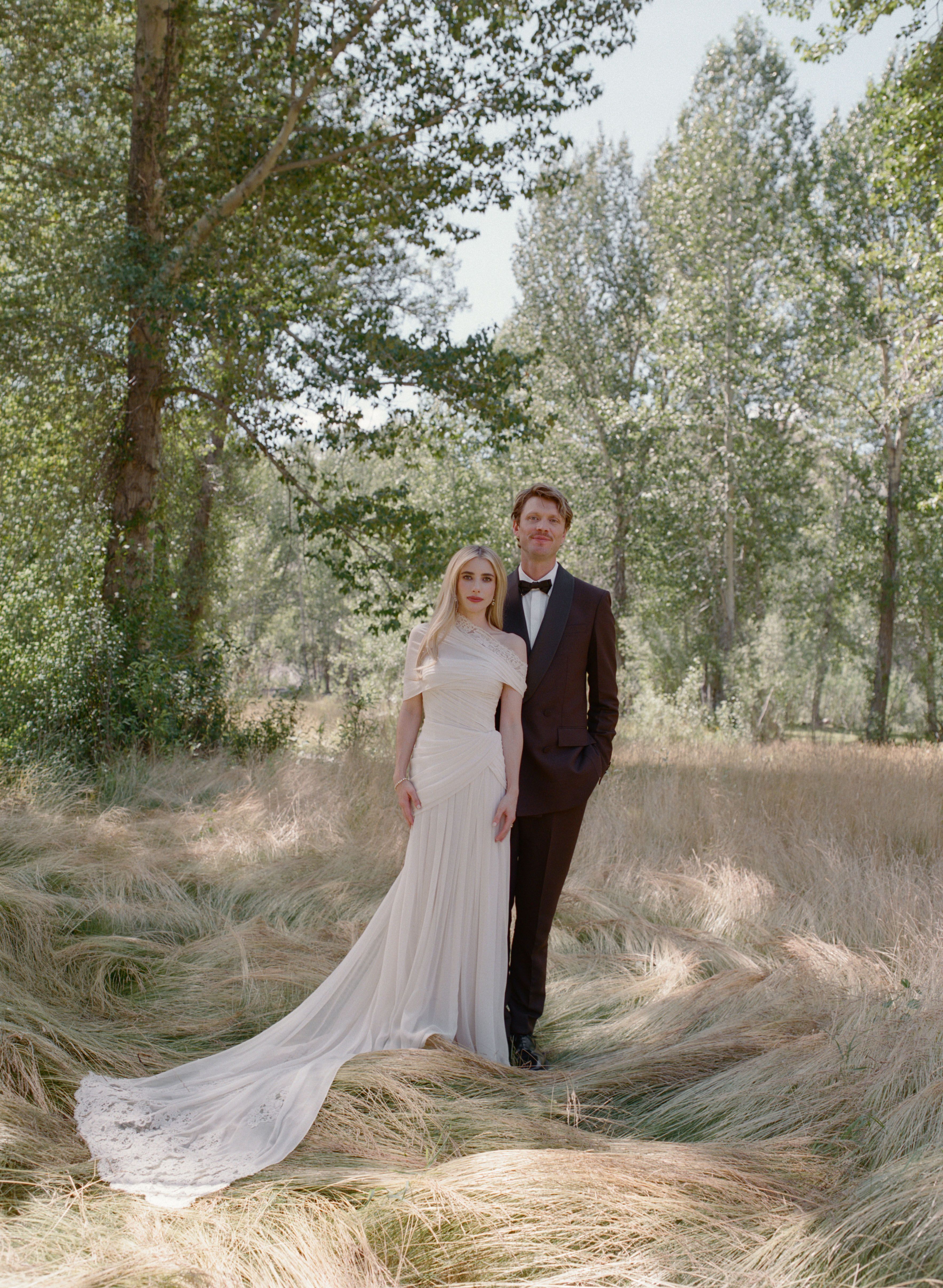 Source-feed image associated with Inside Emma Roberts and Cody John’s Timeless Mountainside Wedding in Sun Valley, Idaho
