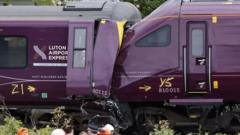 Source-feed image associated with Nine people in critical condition among 100 injured in fatal Bedford train crash