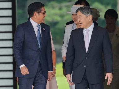 Source-feed image associated with Japan woos visiting Philippine leader during state visit with arms sales and China in mind