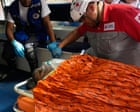 Source-feed image associated with Venezuelan man saved from collapsed mall eight days after earthquakes