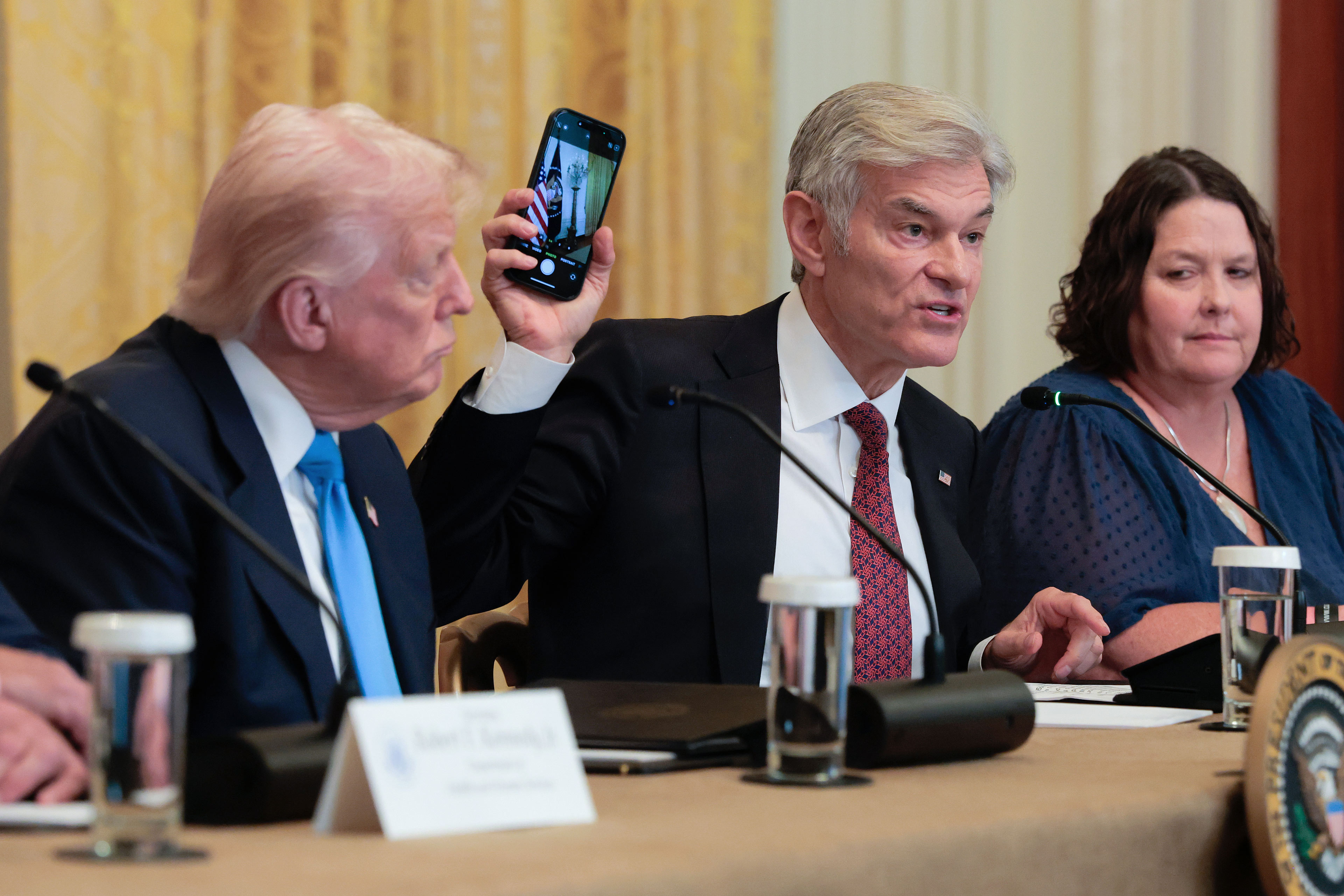 Image from linked report: AI, Tech Leaders Are Lobbying Trump Health Officials in a Government-Run Chat Room