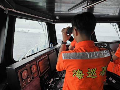 Source-feed image associated with UK, Germany and France express concern over Chinese actions east of Taiwan