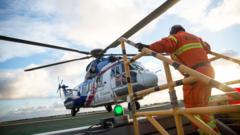 Source-feed image associated with Hundreds of North Sea workers too heavy for new helicopter rules