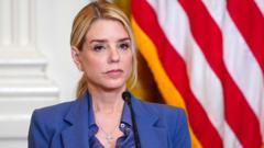 Source-feed image associated with Former US Attorney General Pam Bondi diagnosed with cancer