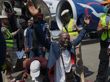 Source-feed image associated with Nigerian migrants returning from South Africa face the same economic issues they left behind