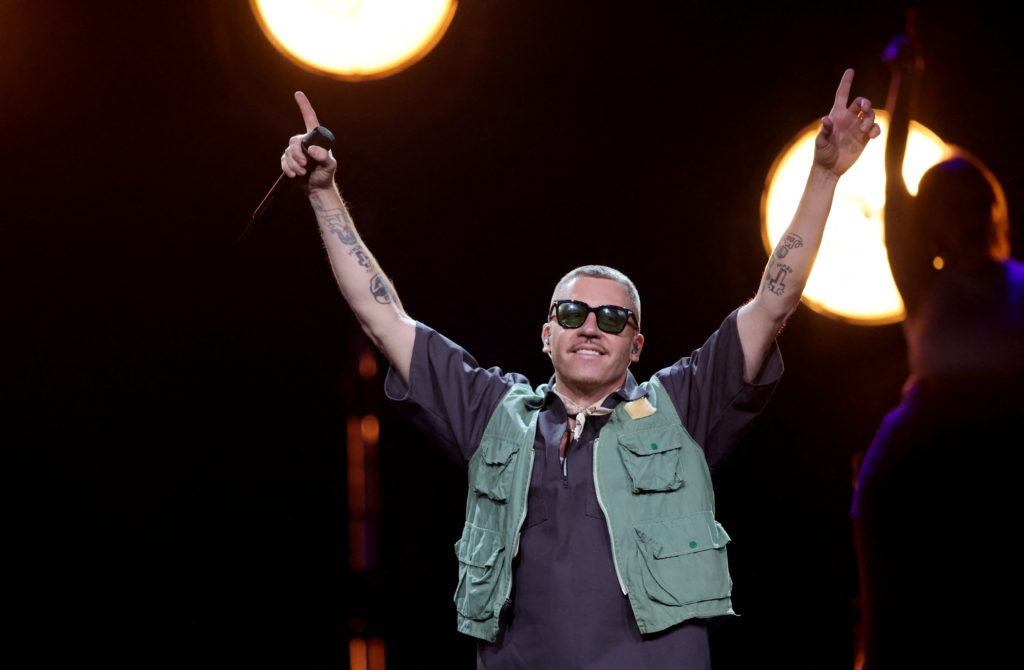 Image from linked report: For Palestinian aid groups, Macklemore's $1M pledge brings relief and attention to ongoing suffering
