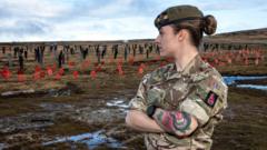 Source-feed image associated with Military kit still failing women, troops say