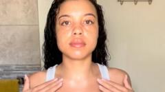 Image from linked report: What's really going on with the lymphatic drainage beauty trend videos?