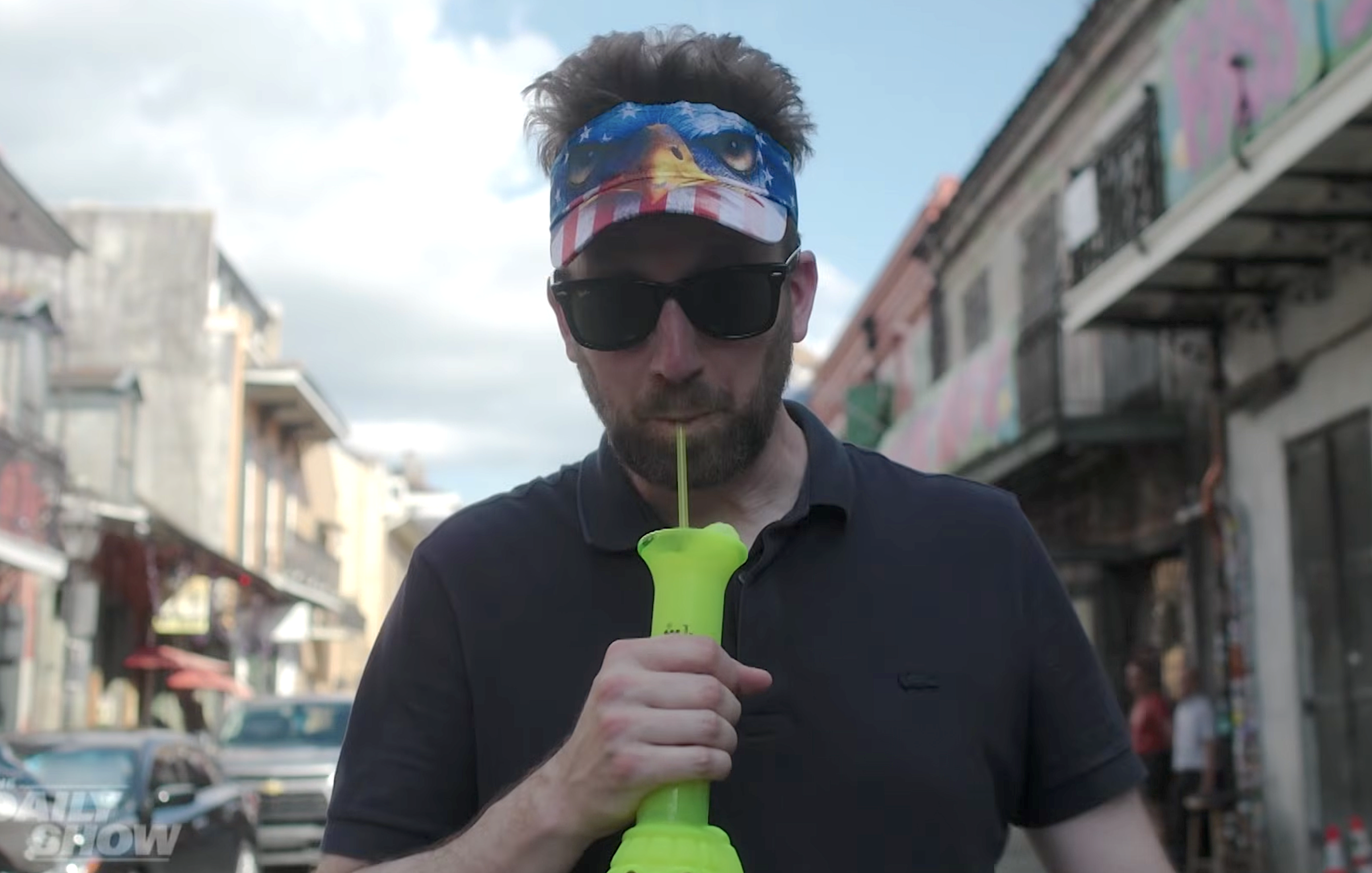 Source-feed image associated with ‘The Daily Show’ Goes to New Orleans as Jordan Klepper Celebrates America 250 With a Drunk Pirate (EXCLUSIVE)