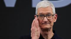 Source-feed image associated with Apple unveils Siri AI makeover as Tim Cook bids farewell