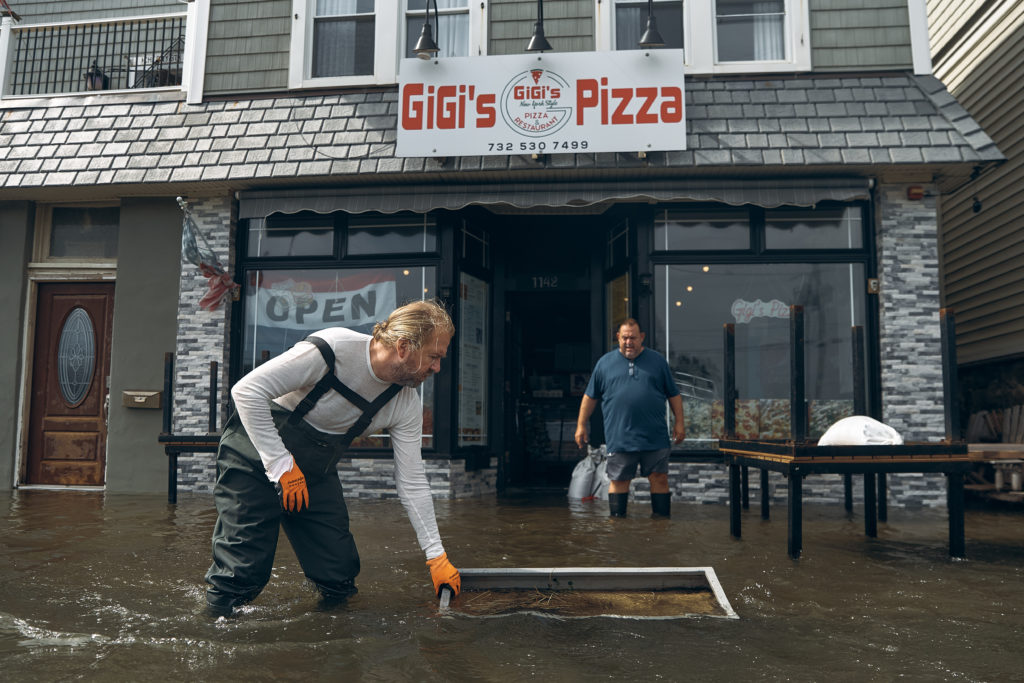 Image from linked report: Powerful nor'easter floods Northeast again, causing problems from New Jersey to New England