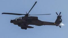 Source-feed image associated with US strikes Iran in response to downing of military helicopter