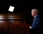 Source-feed image associated with Donald Trump to deliver tribute during Lindsey Graham’s funeral service – US politics live