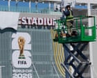 Source-feed image associated with ‘It’s going to be extremely hot’: workers imperiled as sweltering World Cup temperatures are forecast