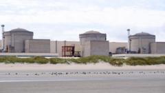 Source-feed image associated with Jellyfish force partial shutdown of French nuclear plant