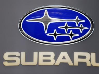 Source-feed image associated with Subaru issues recall for 541,000 SUVs over label with incorrect weight rating